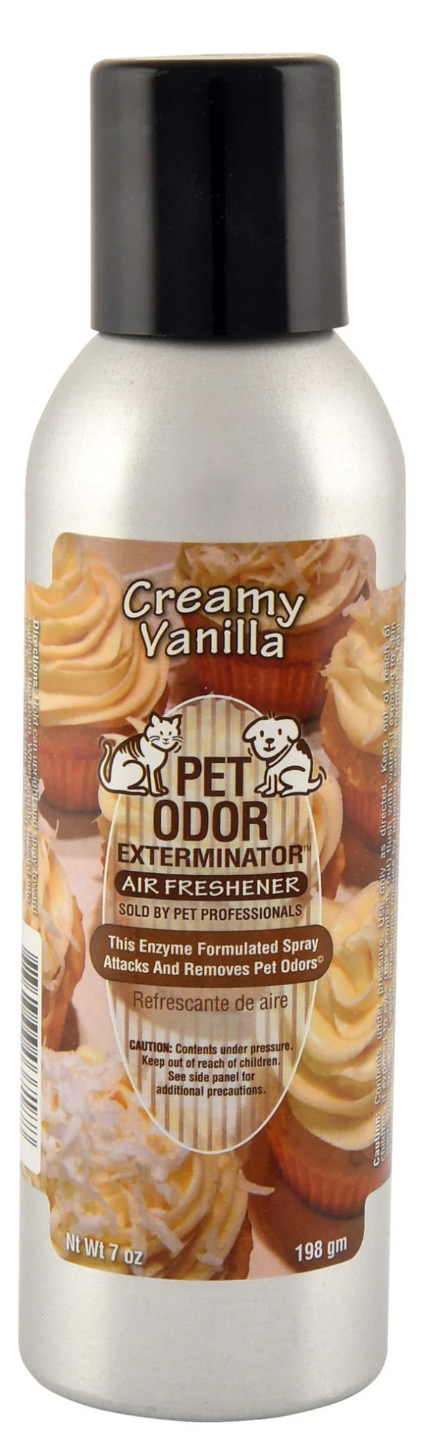 Pet Odor Exterminator Spray, Creamy Vanilla, 7 oz - Pet's Shop
