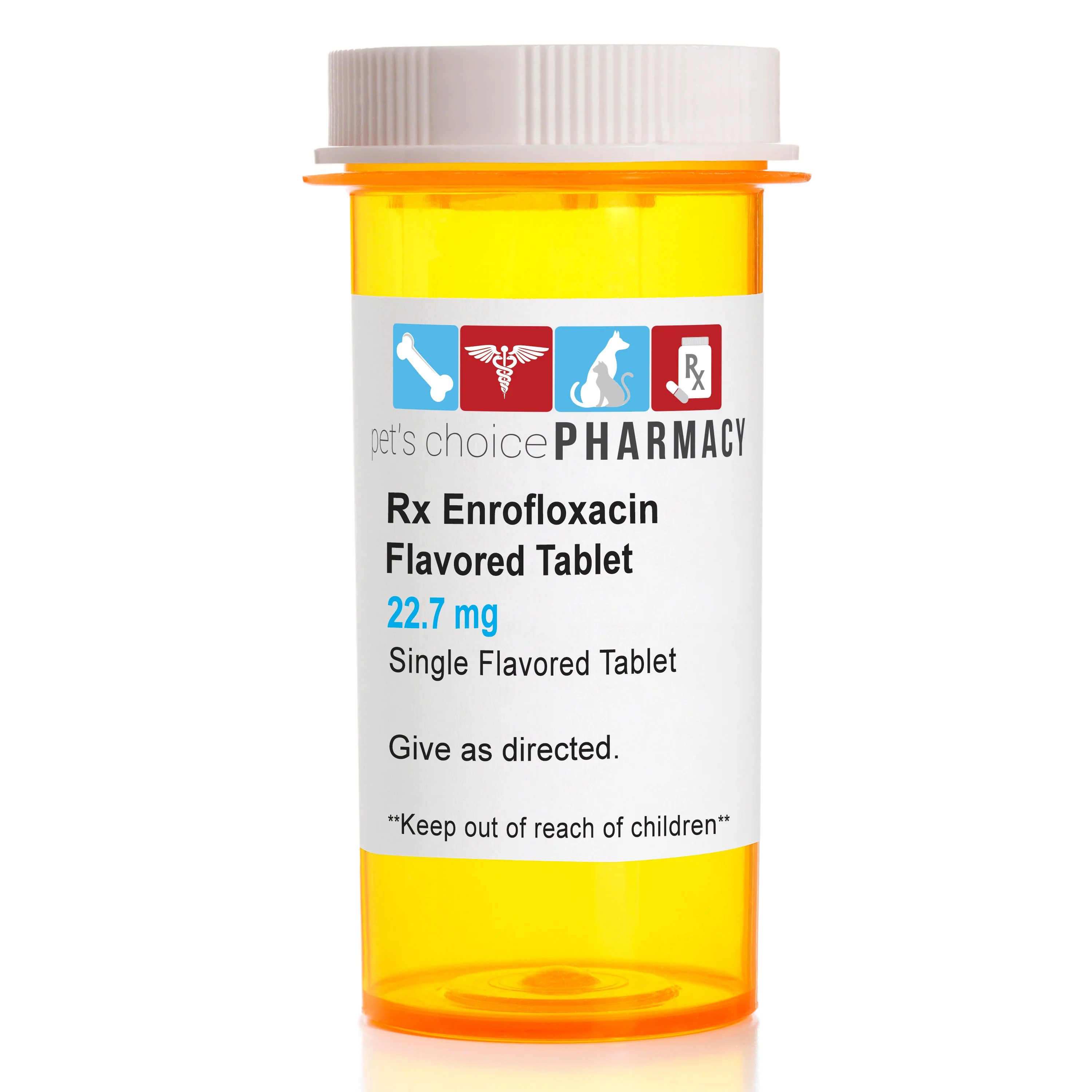 Rx Enrofloxacin (Generic) Flavored Tablets for Dogs & Cats - Pet's Shop