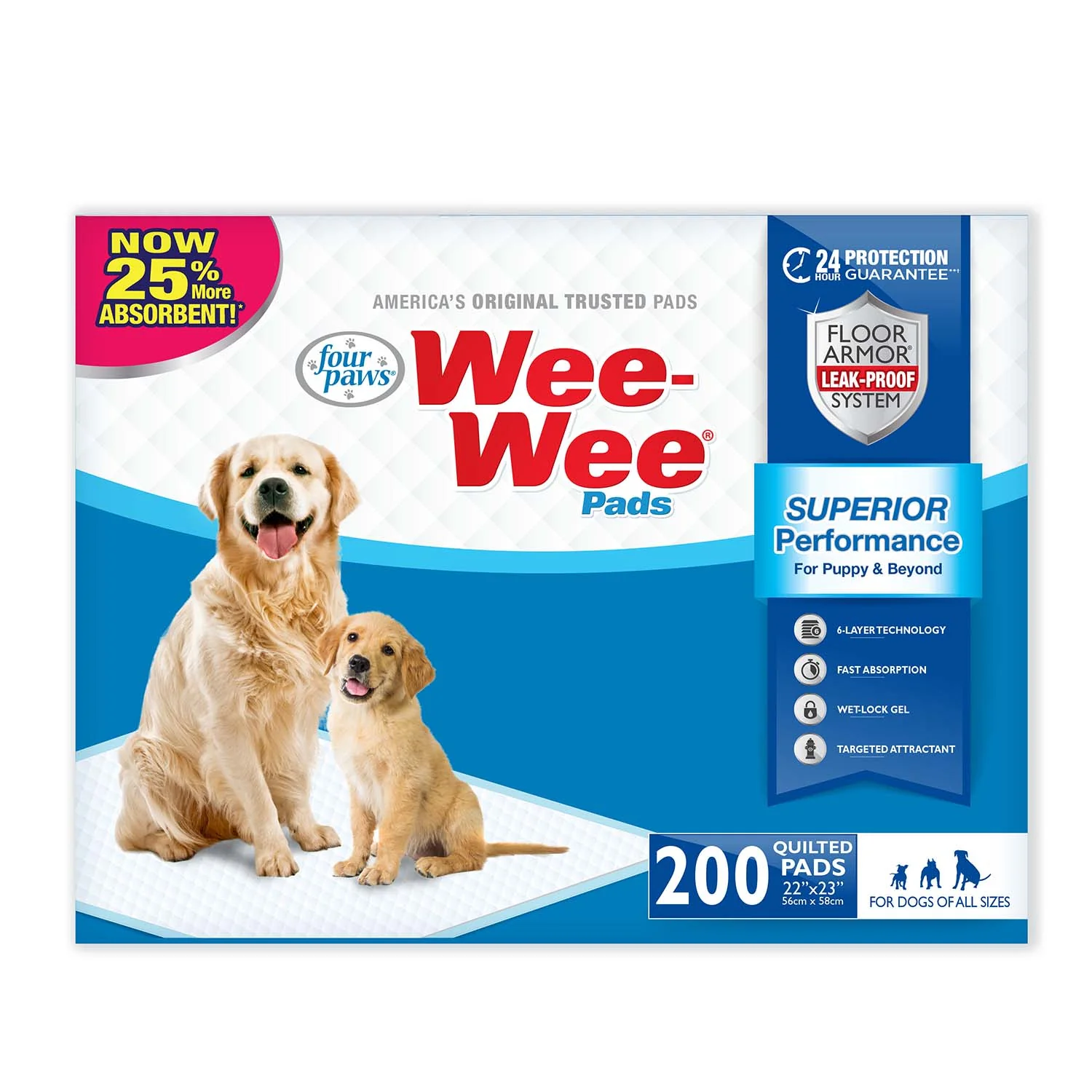 Wee-Wee Superior Performance Dog Pee Pads - Pet's Shop