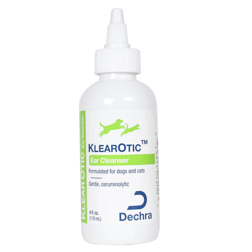 KlearOtic Ear Cleanser, Formulated for Dogs and Cats, 4 oz - Pet's Shop