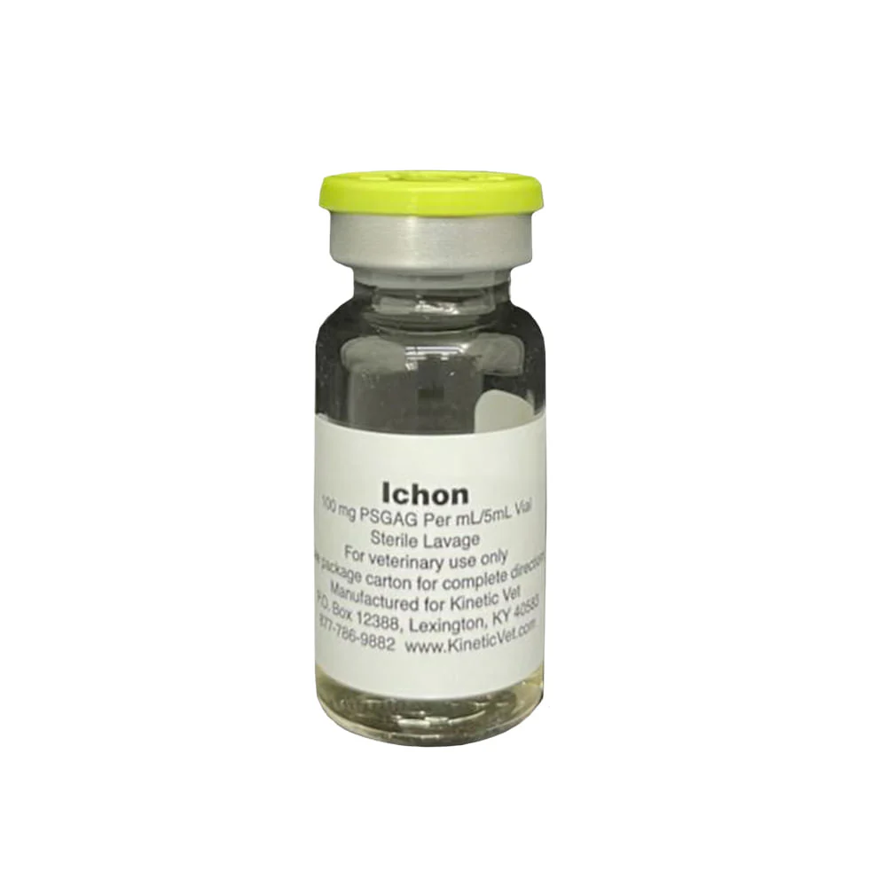 Rx Ichon (polysulfated glycosaminoglycan) Sterile PSGAG, 5 mL for Horses, Dogs, & Cats - Pet's Shop