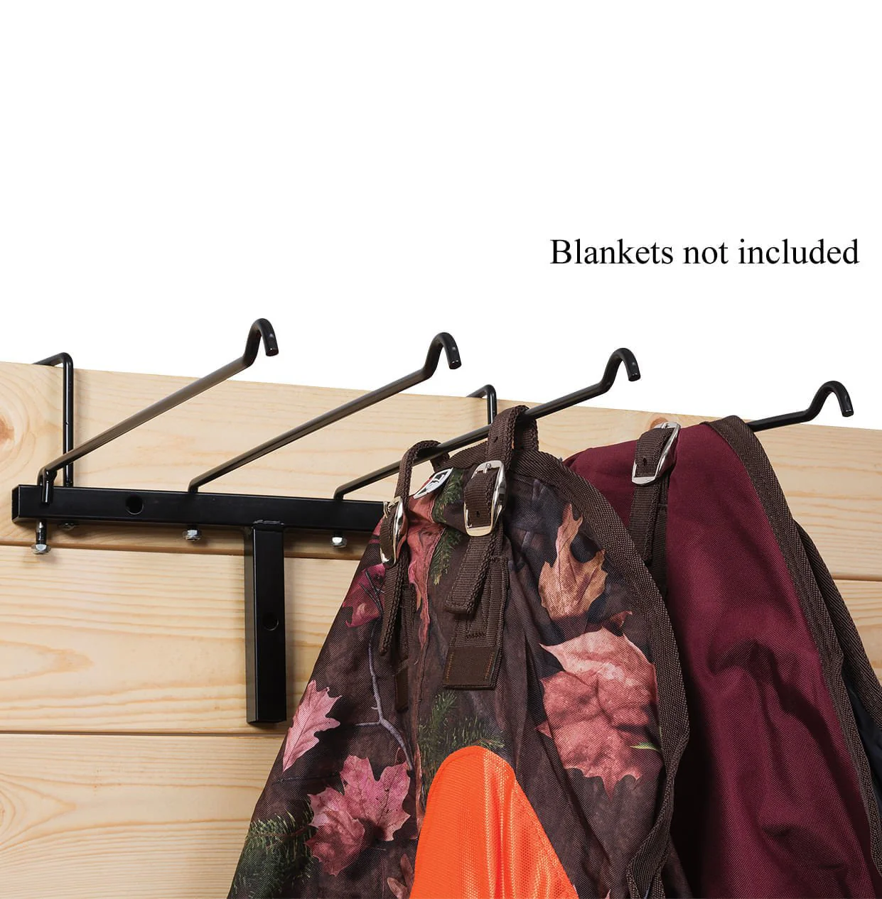 Portable Blanket Bar, Black - Pet's Shop