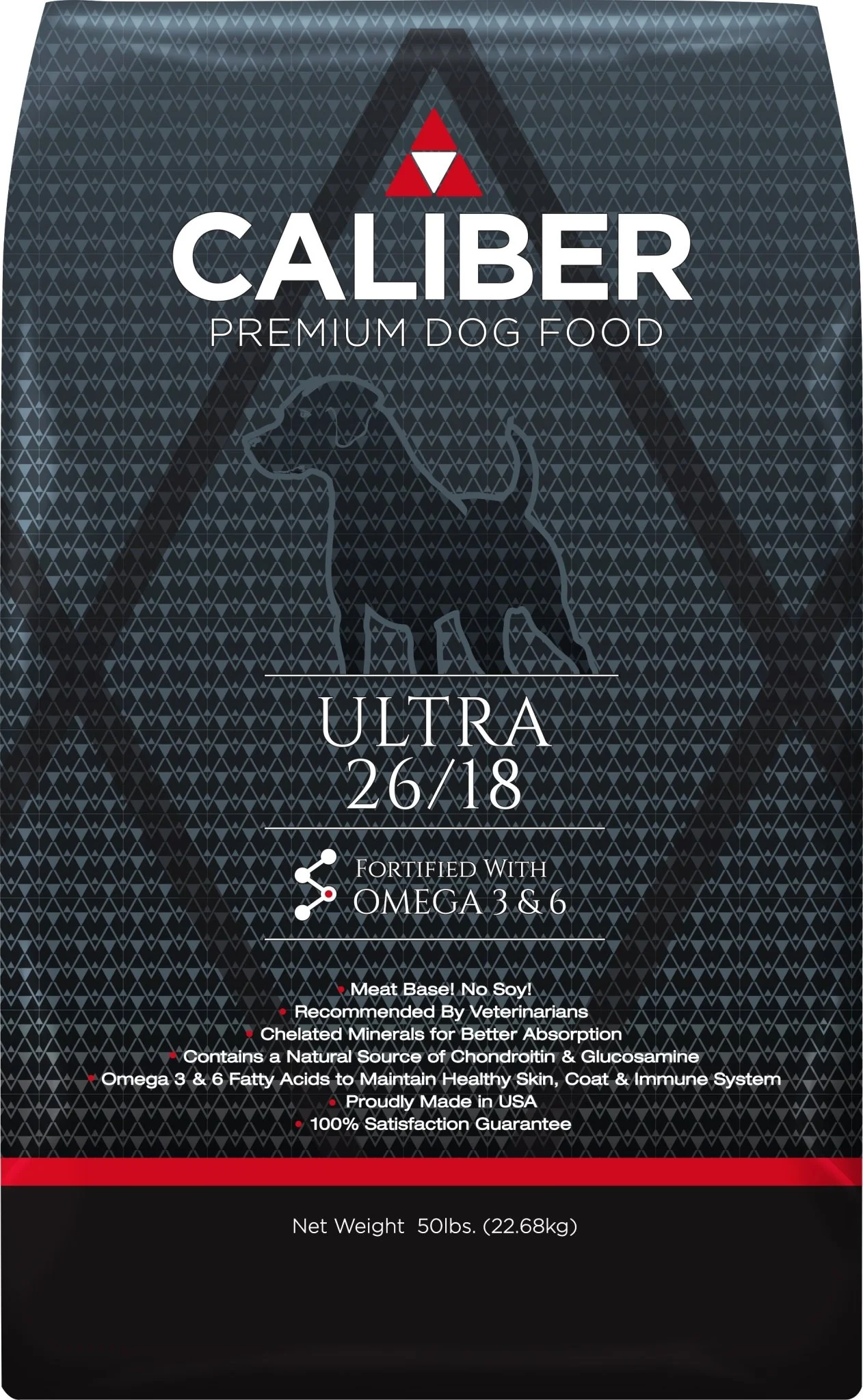 Caliber Ultra 26-18 Premium Dog Food (Black Bag) - Pet's Shop