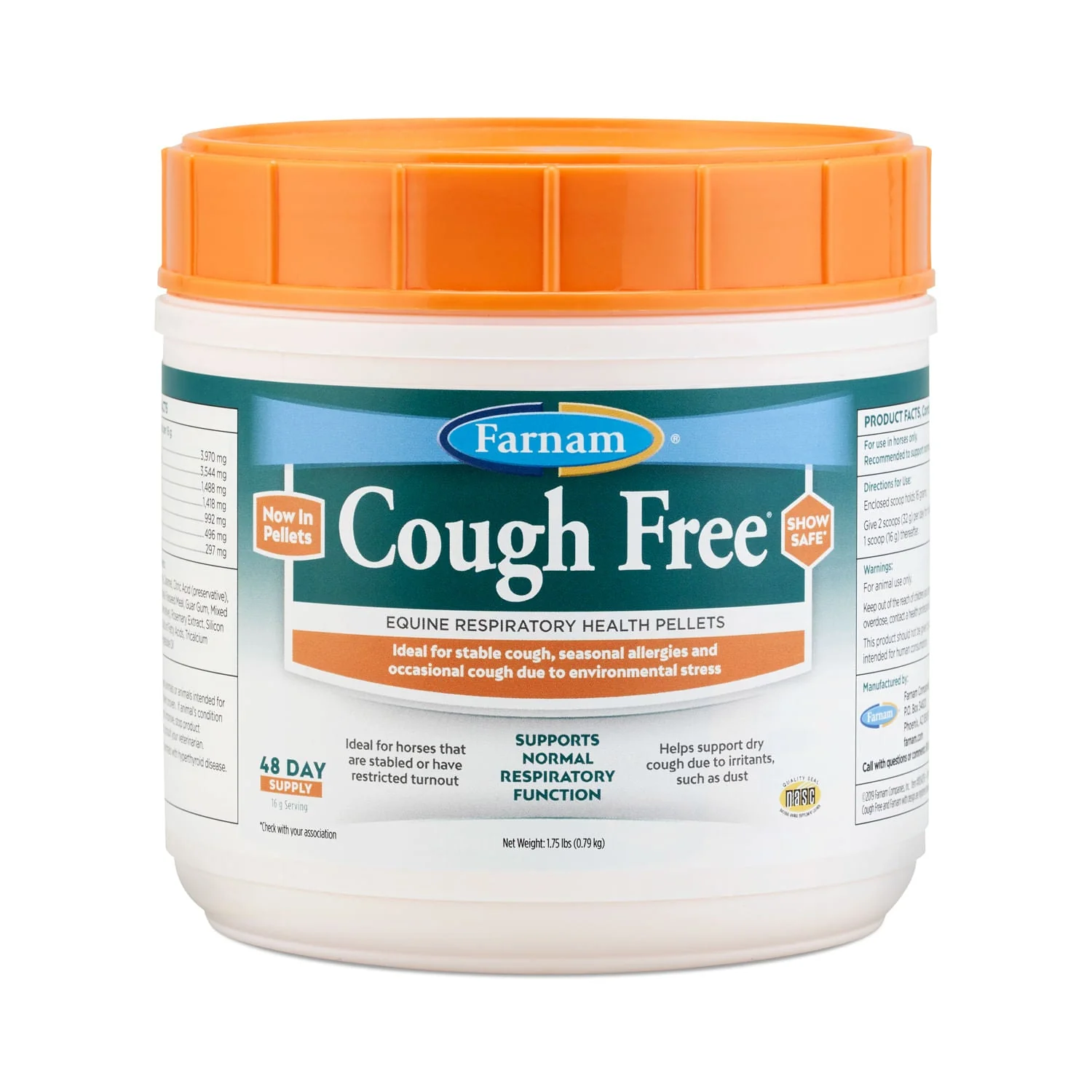 Cough Free Equine Pellets - Pet's Shop