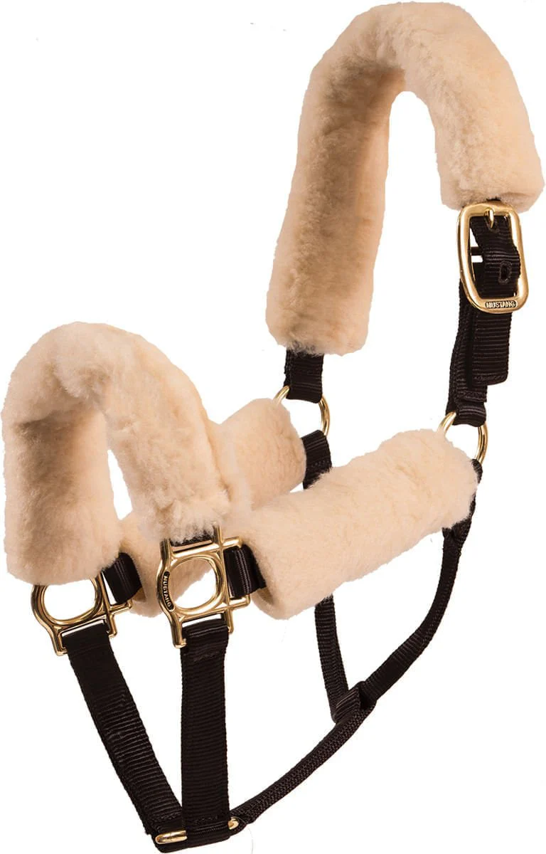 Fleece Halter Cover Set, Natural - Pet's Shop