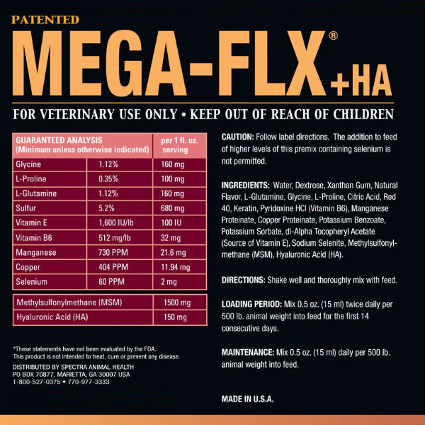 Mega-Flx +HA Equine Joint & Muscle Supplement - Pet's Shop