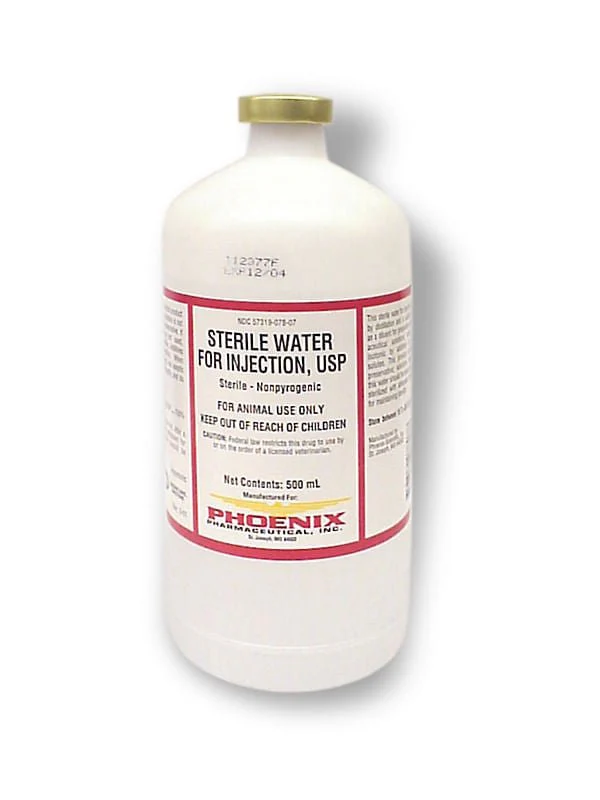 Rx Sterile Water for Injection, USP - Pet's Shop