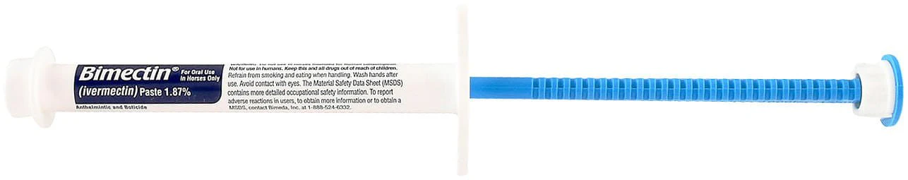 Bimectin Paste Horse Dewormer, 1-dose - Pet's Shop