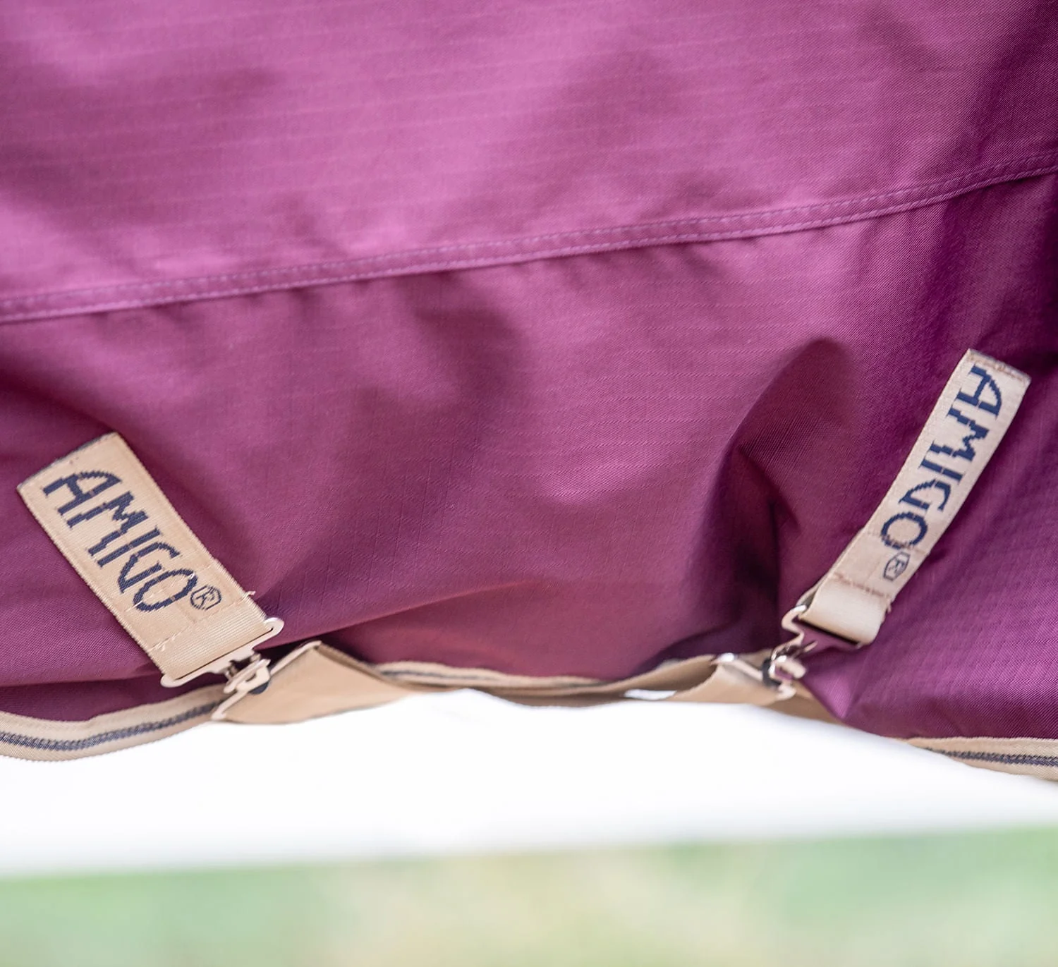 Amigo Hero Ripstop Plus Turnout, Fig/Navy - Pet's Shop