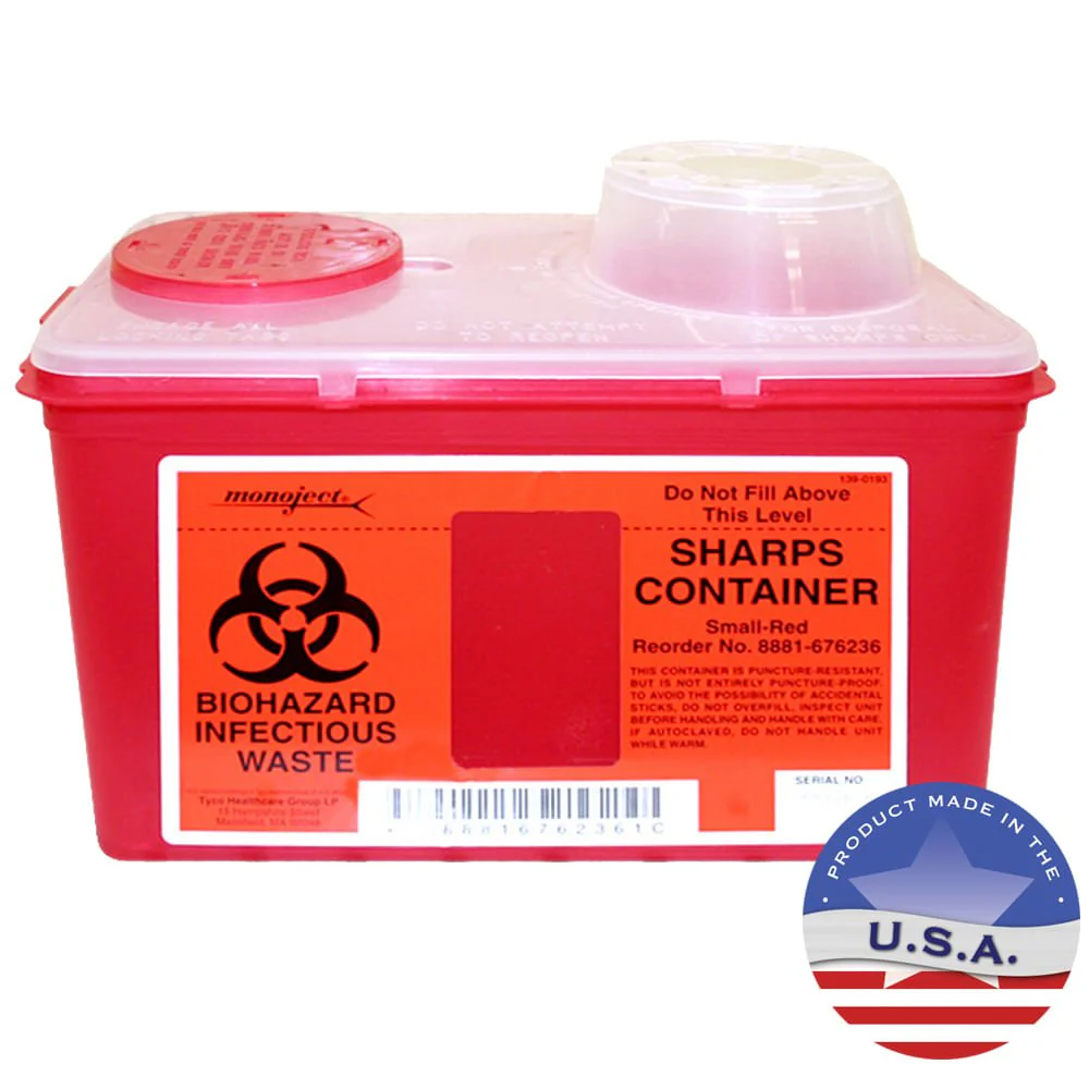 Sharps Biohazard Container - Pet's Shop