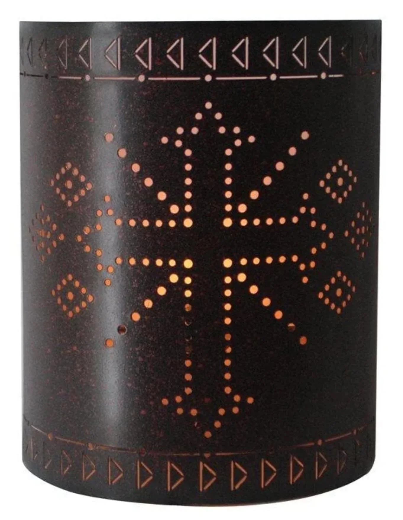 Metal Cross Arrow Western Wall Sconce - Pet's Shop