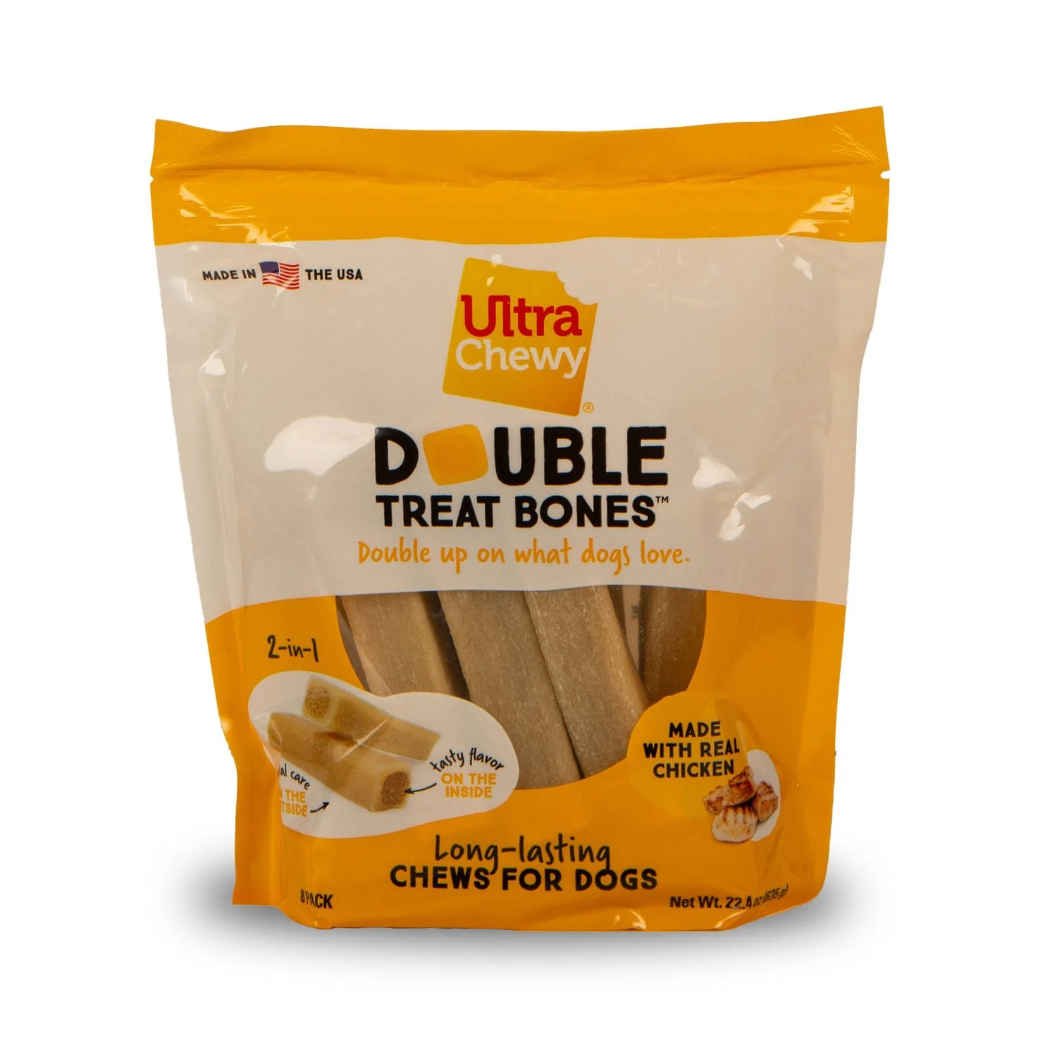 Ultra Chewy Double Treat Bone Value Pack - Pet's Shop