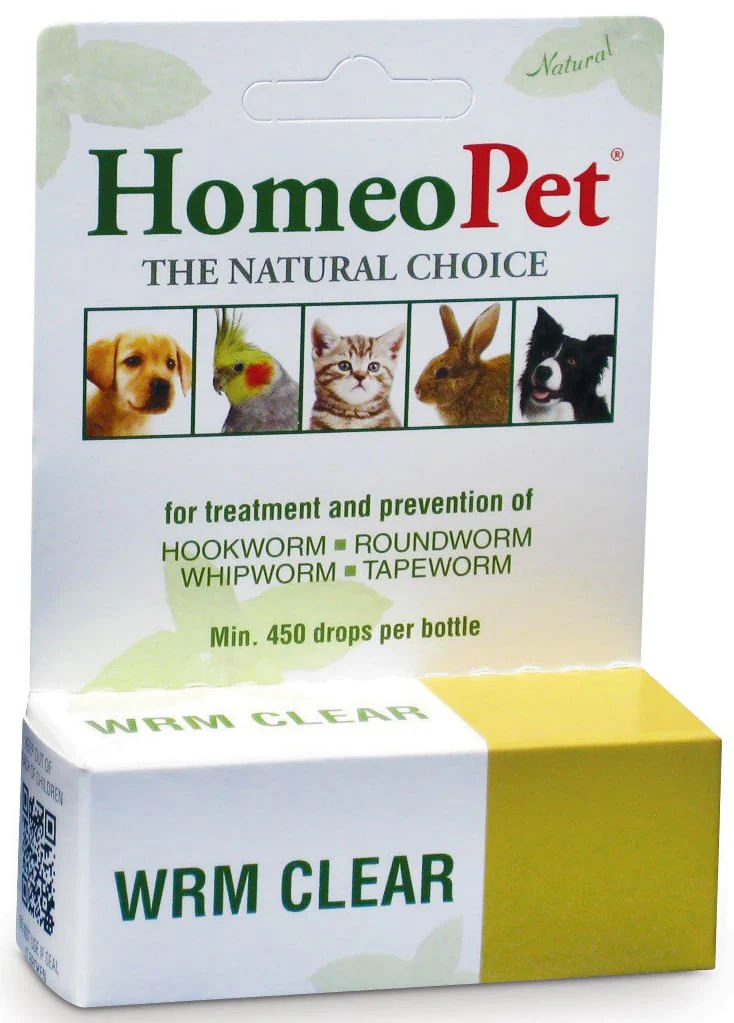 HomeoPet Wrm Clear, 15 mL - Pet's Shop