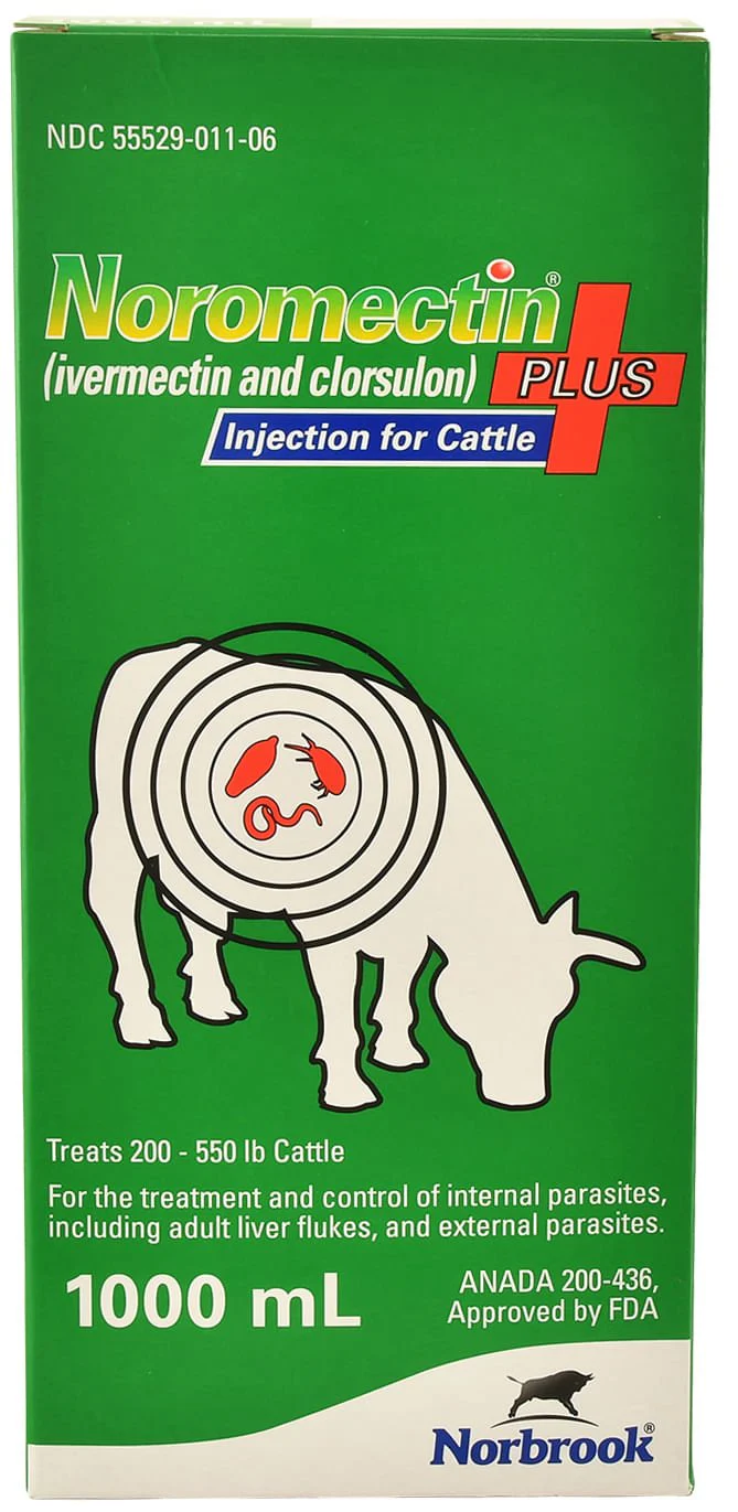 Noromectin Plus Injection Cattle Dewormer - Pet's Shop