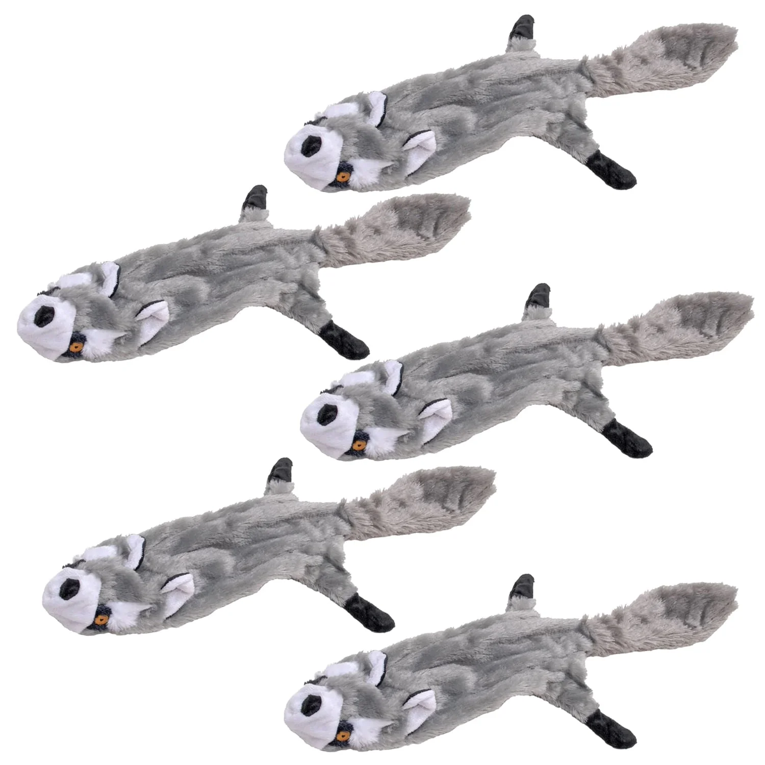 Thinnies Dog Toys, Unstuffed with Rope (Squeaker-Free), 21