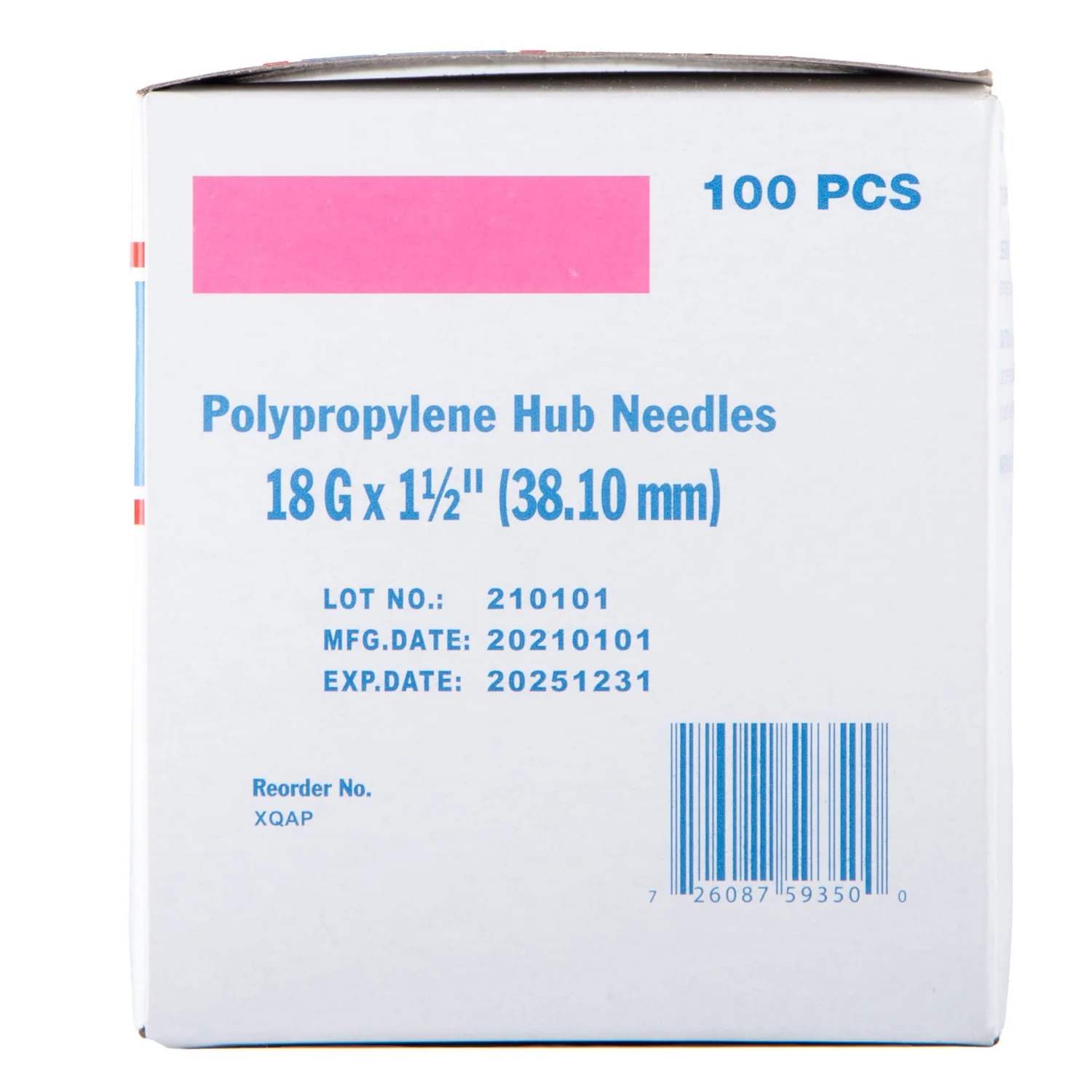 Poly Hub Hypodermic Needles for Veterinary Use, Box of 100 - Pet's Shop