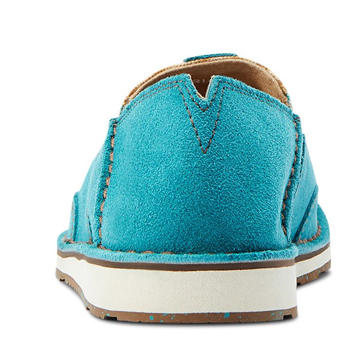 Ariat Women's Cruisers, Teal & Suede - Pet's Shop