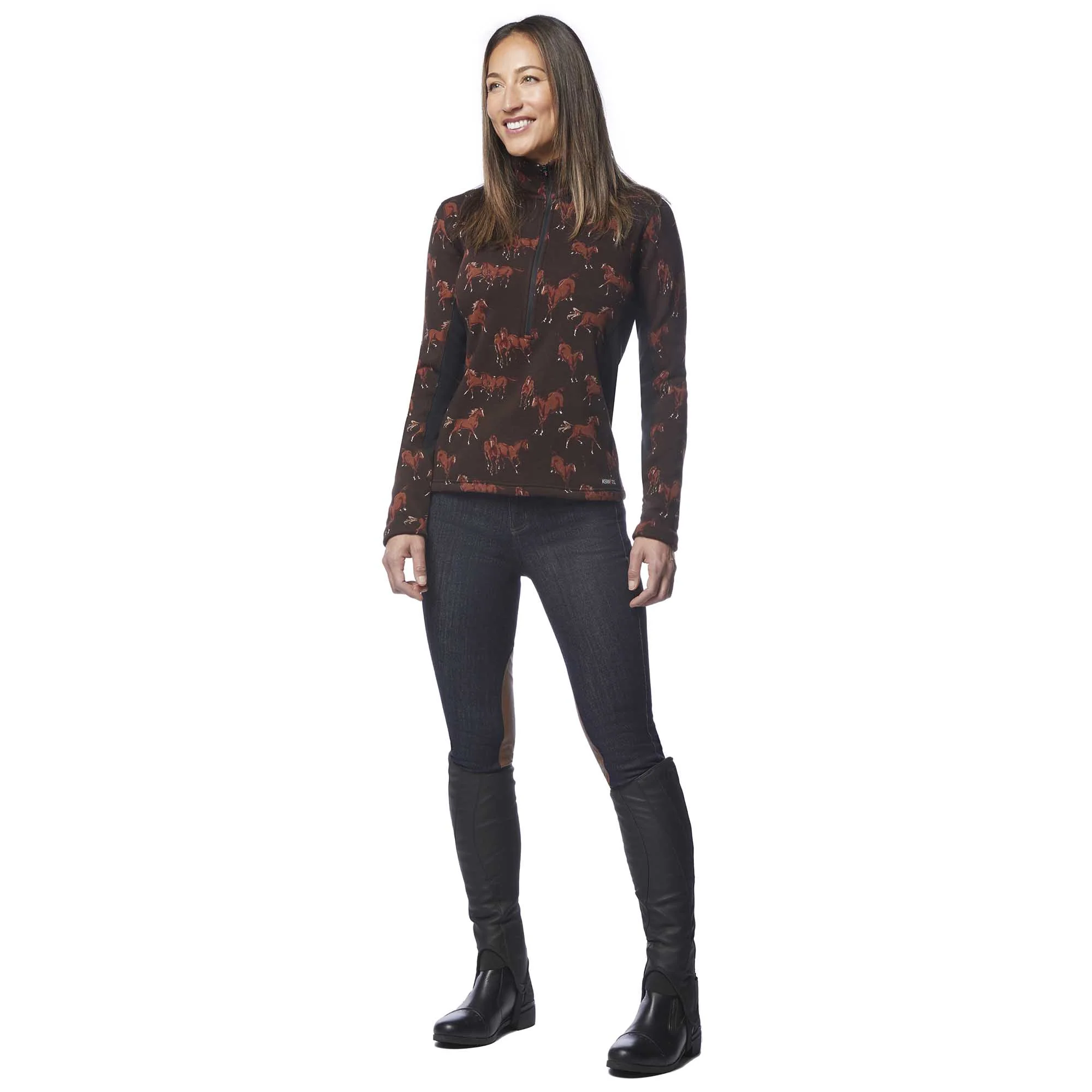 Kerrits Horse Sense Fleece Half Zip - Pet's Shop
