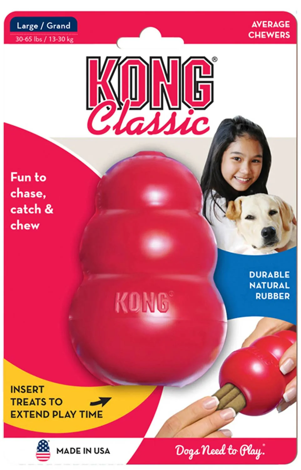 KONG Classic Dog Toy - Pet's Shop