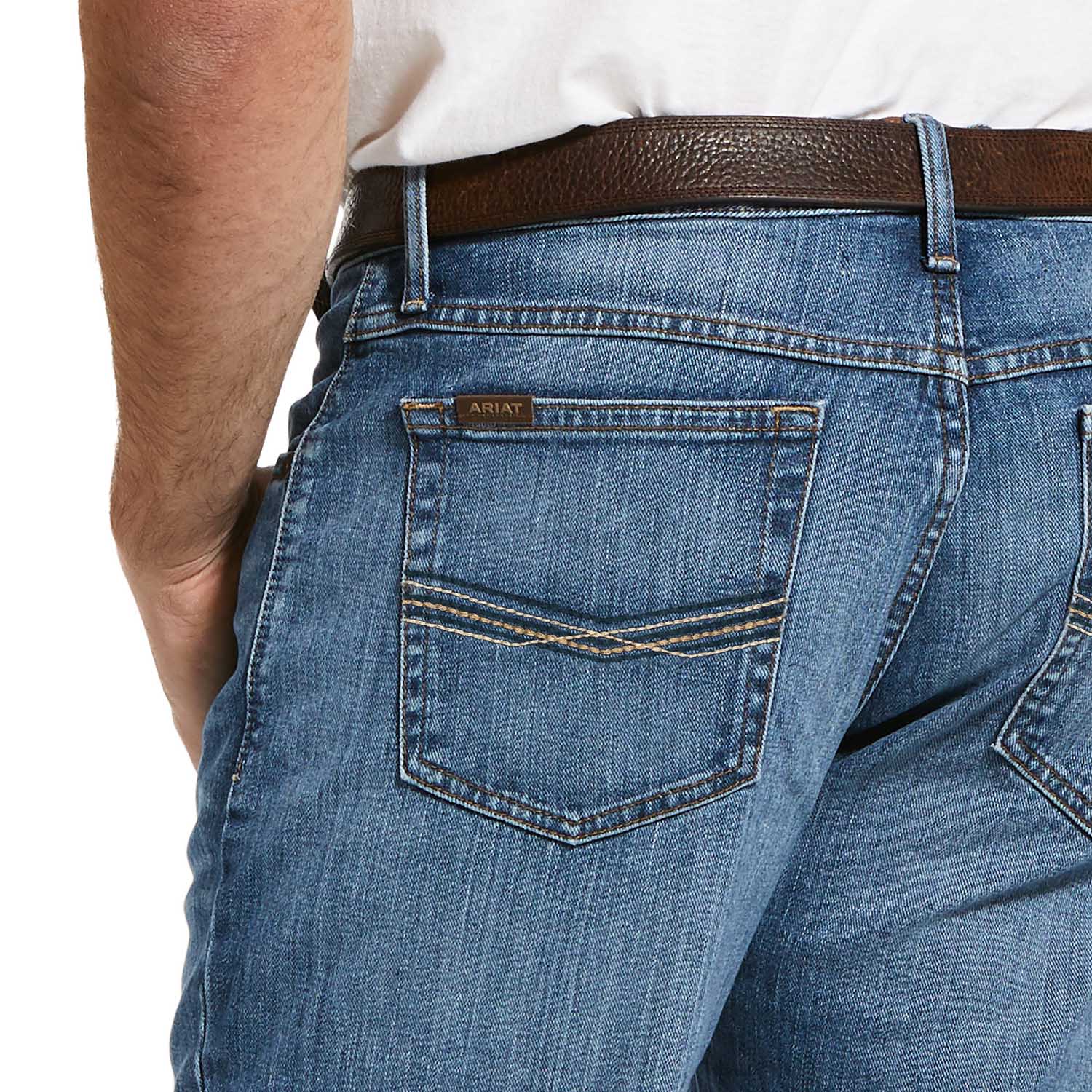 Ariat Men's M2 Relaxed Stretch Legacy Boot Cut Jean - Pet's Shop