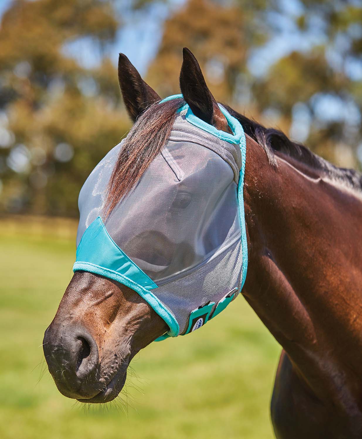 Weatherbeeta ComFITec Deluxe Fine Mesh Horse Fly Mask - Pet's Shop