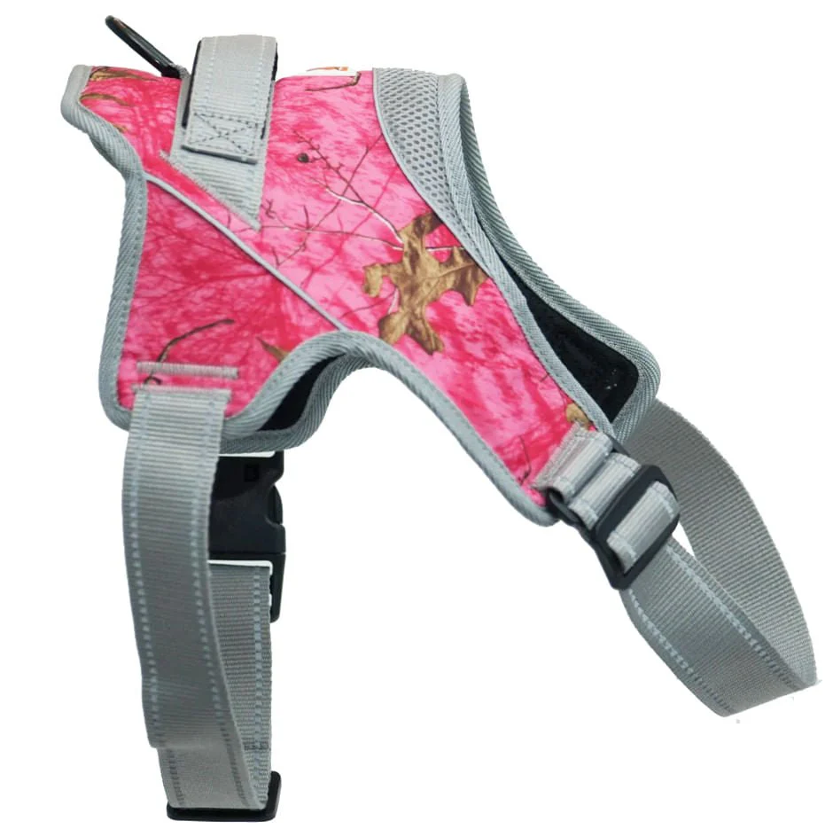Doggy Tales Patented Realtree Hart Harness, Paradise Pink - Pet's Shop