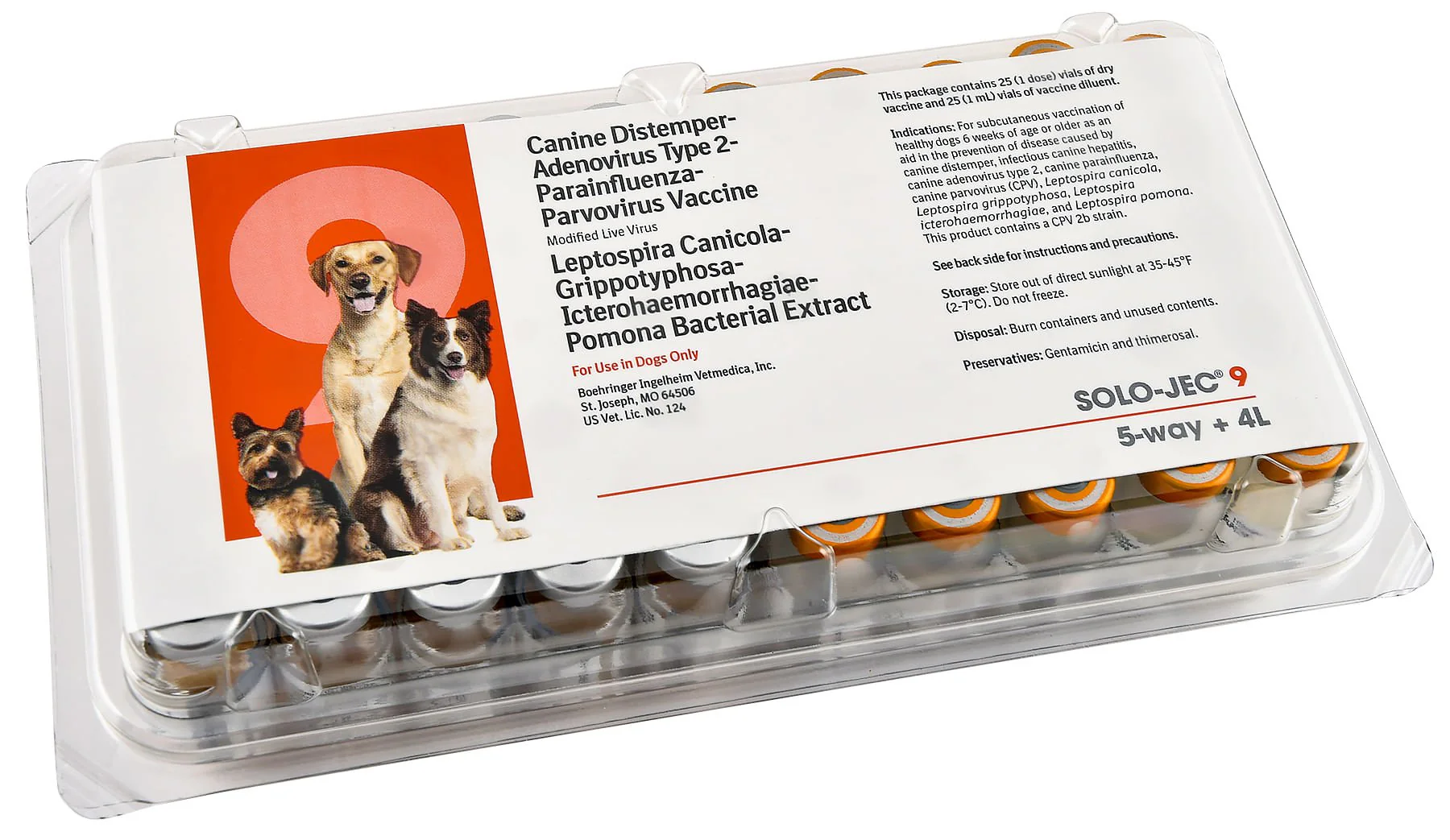 Solo-Jec 9 (9-Way Dog Vaccine) - Pet's Shop