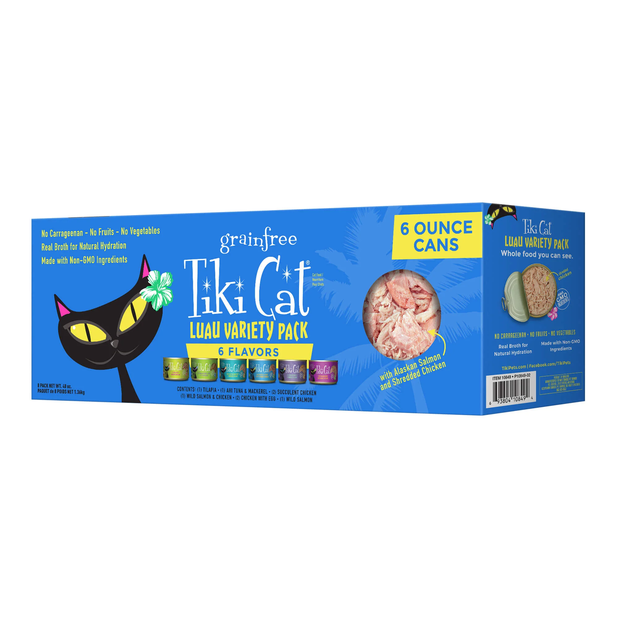 Tiki Cat Luau Wet Cat Food, Variety Pack - Pet's Shop