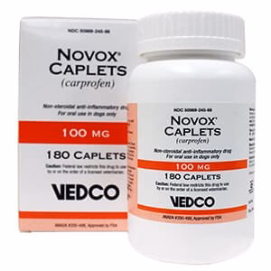 Rx Novox (carprofen) Caplets for Dogs - Pet's Shop