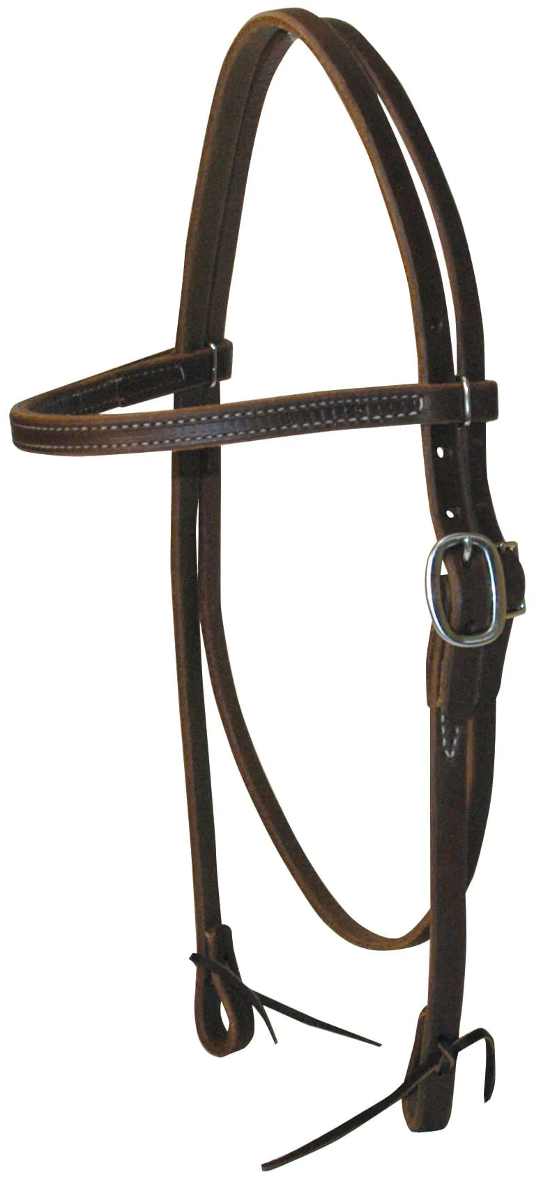 Heavy Oiled Leather Browband Headstall - Pet's Shop