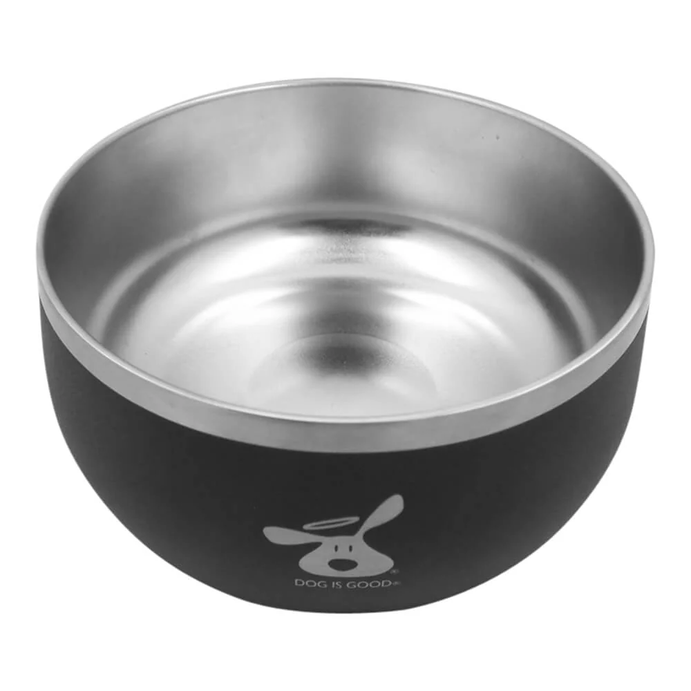 Dog is Good Stainless Steel Dog Bowl - Pet's Shop