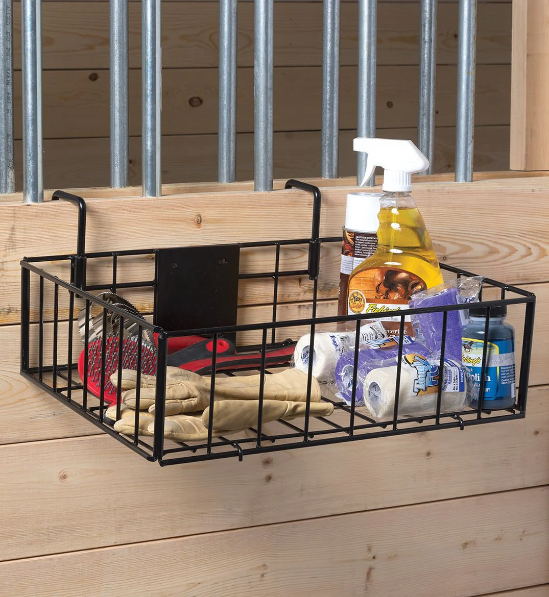 Hanging Folding Basket, Black - Pet's Shop