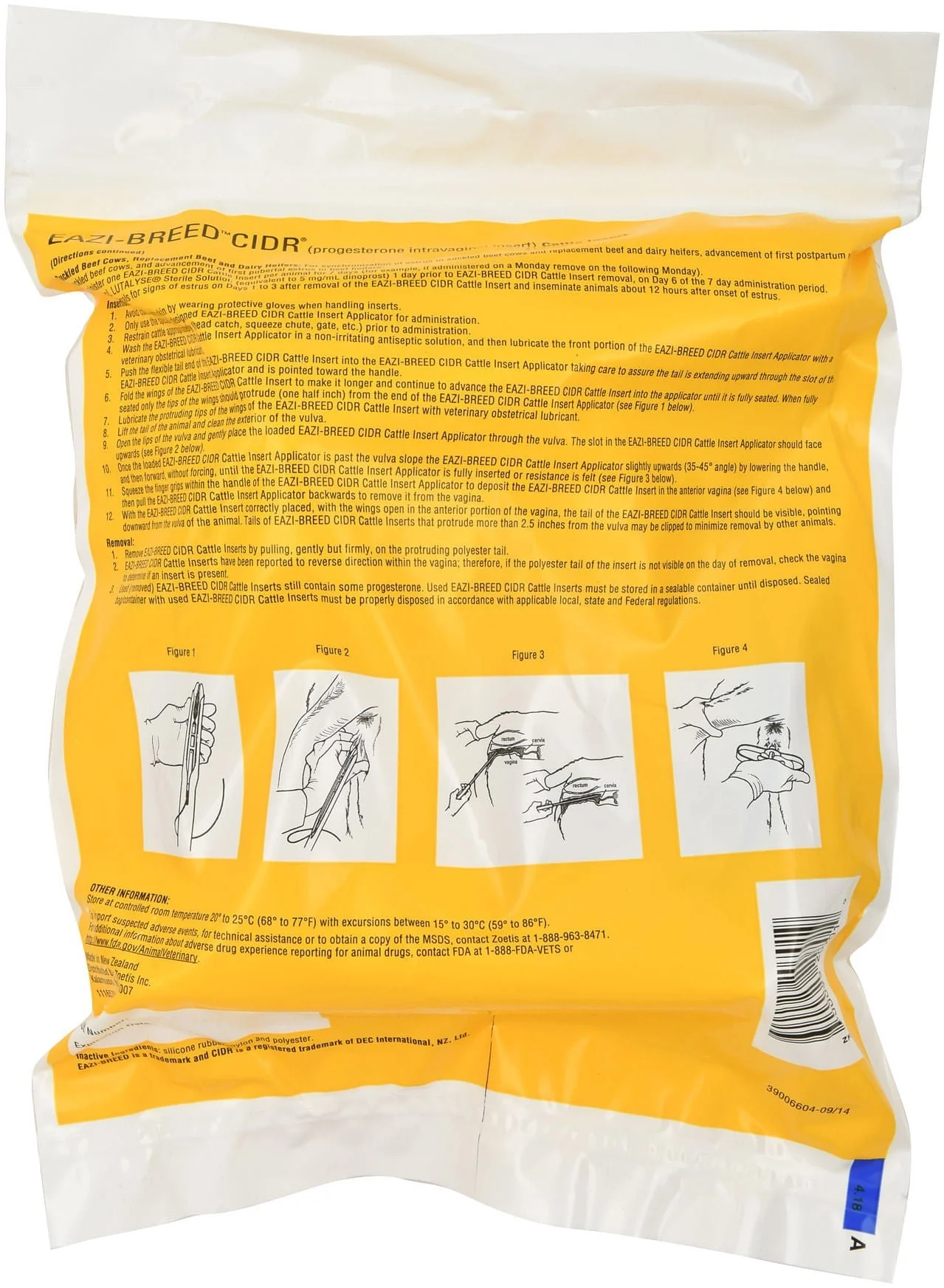 Eazi-Breed CIDR Cattle Inserts (Applicator sold separate) - Pet's Shop