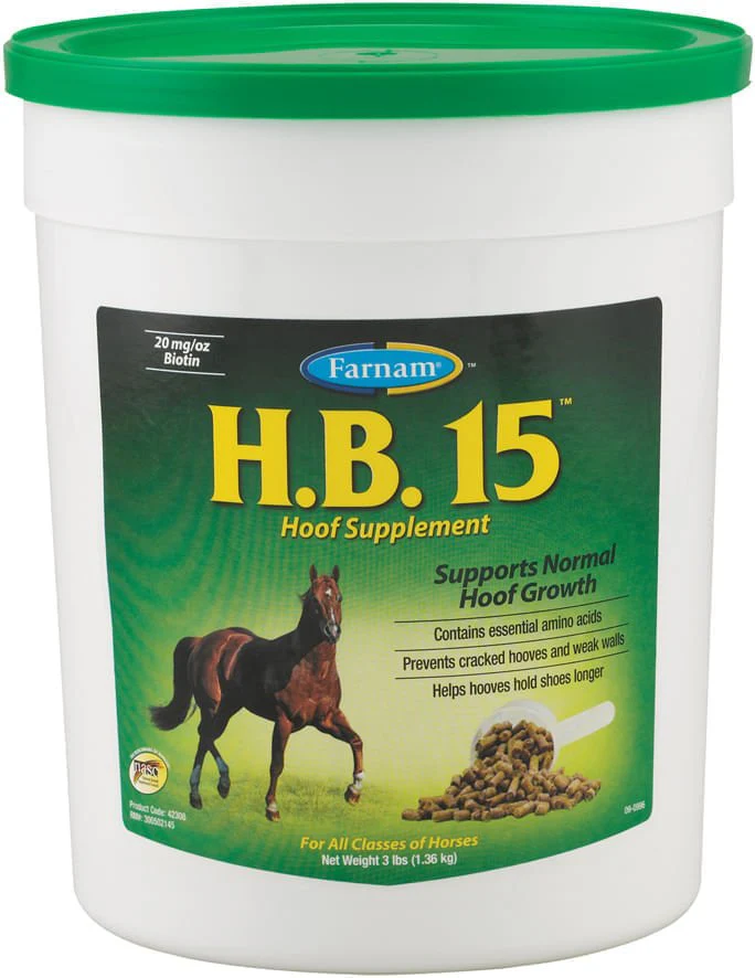 H.B. 15 Hoof Pellets for Horses - Pet's Shop