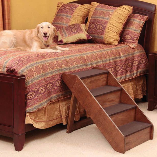 PupStep Wood Stairs, Extra Large - Pet's Shop