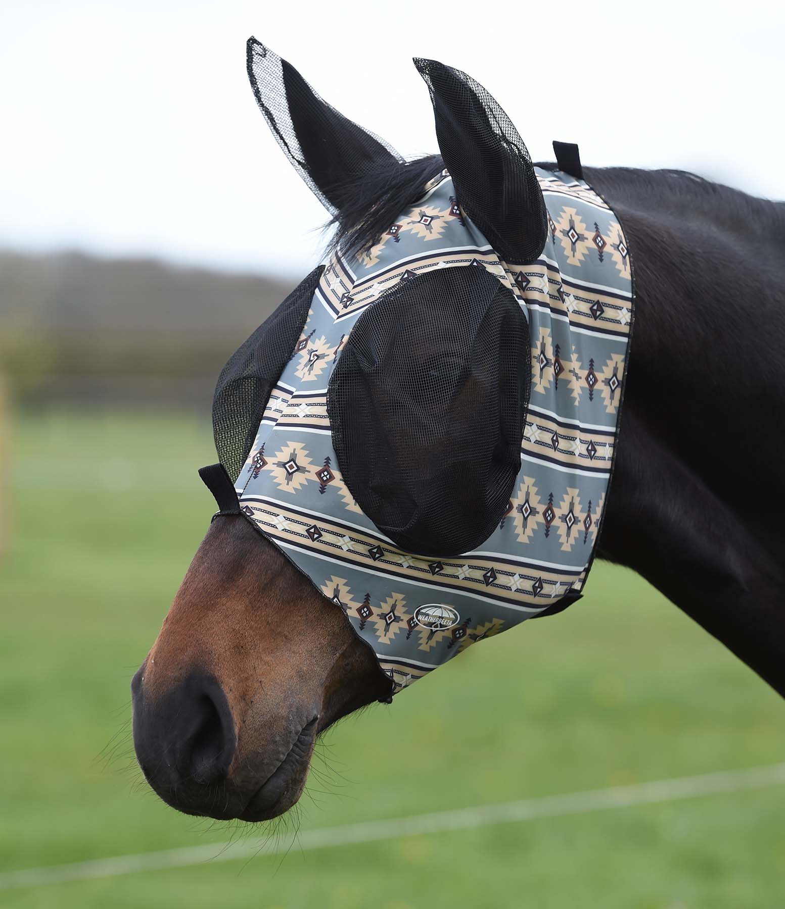 Weatherbeeta Deluxe Stretch Bug Eye Saver Horse Fly Mask with Ears - Pet's Shop