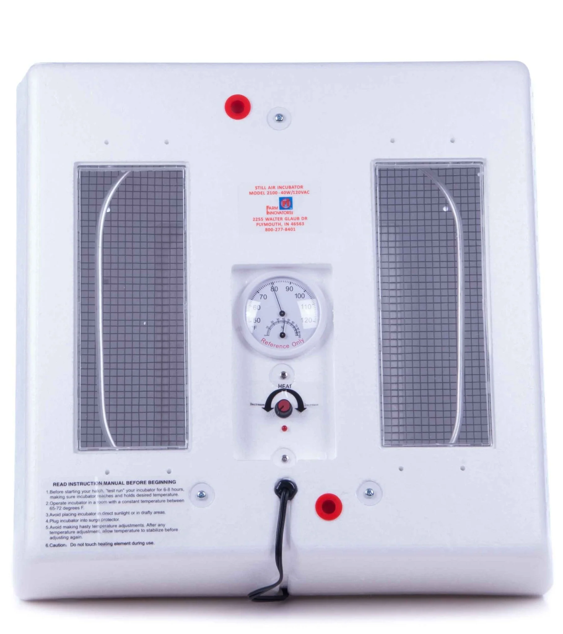 Thermal Air Flow Incubator (& Accessories) - Pet's Shop
