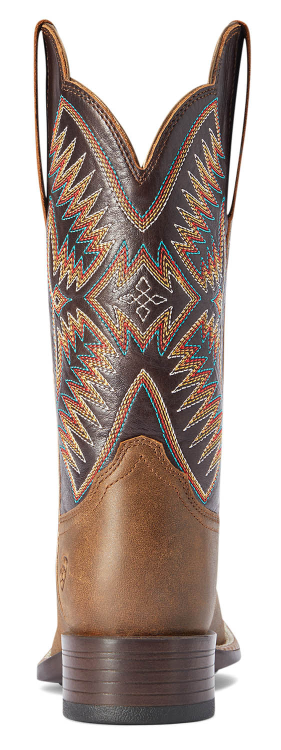 Ariat Women's Odessa StretchFit Western Boot, Fateful Brown - Pet's Shop
