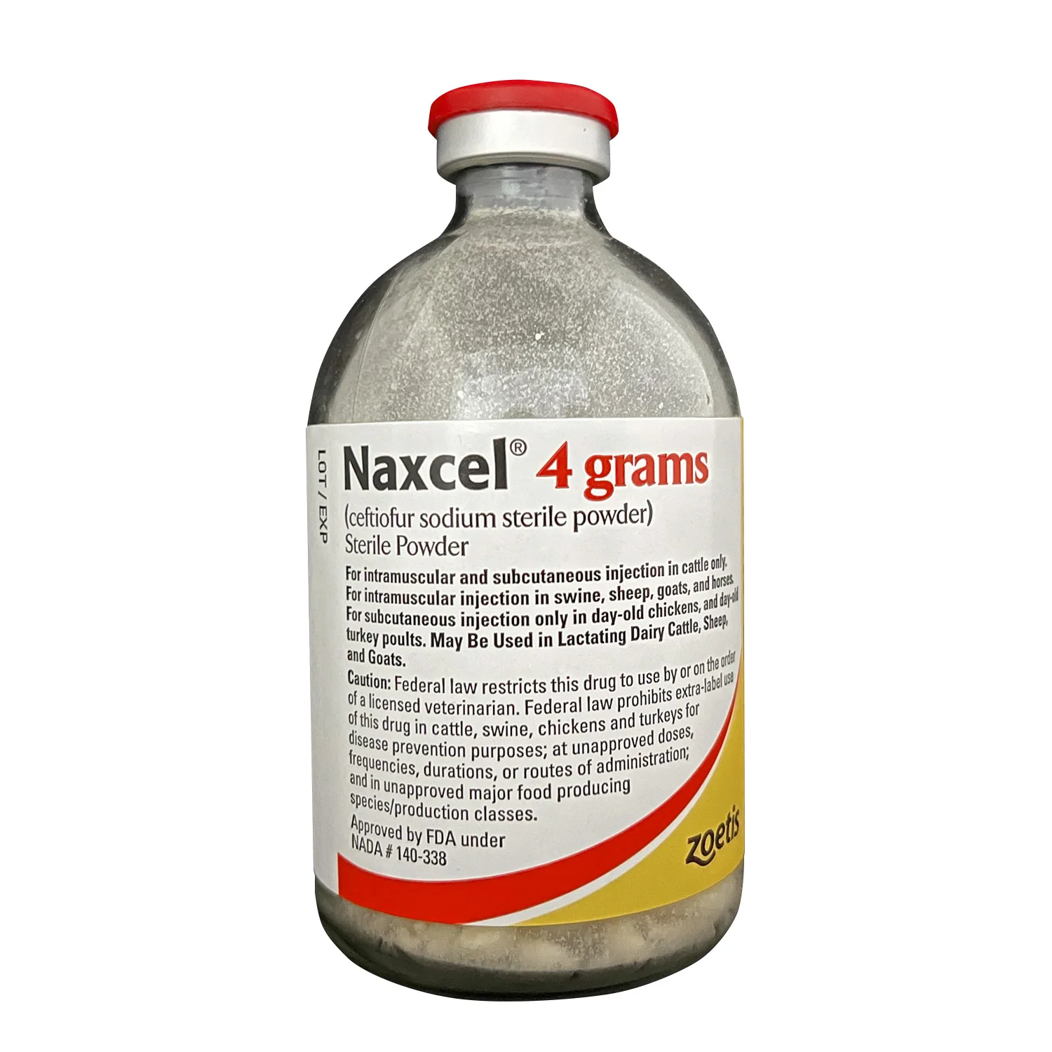 Rx Naxcel (ceftiofur sodium) Sterile Powder - Pet's Shop