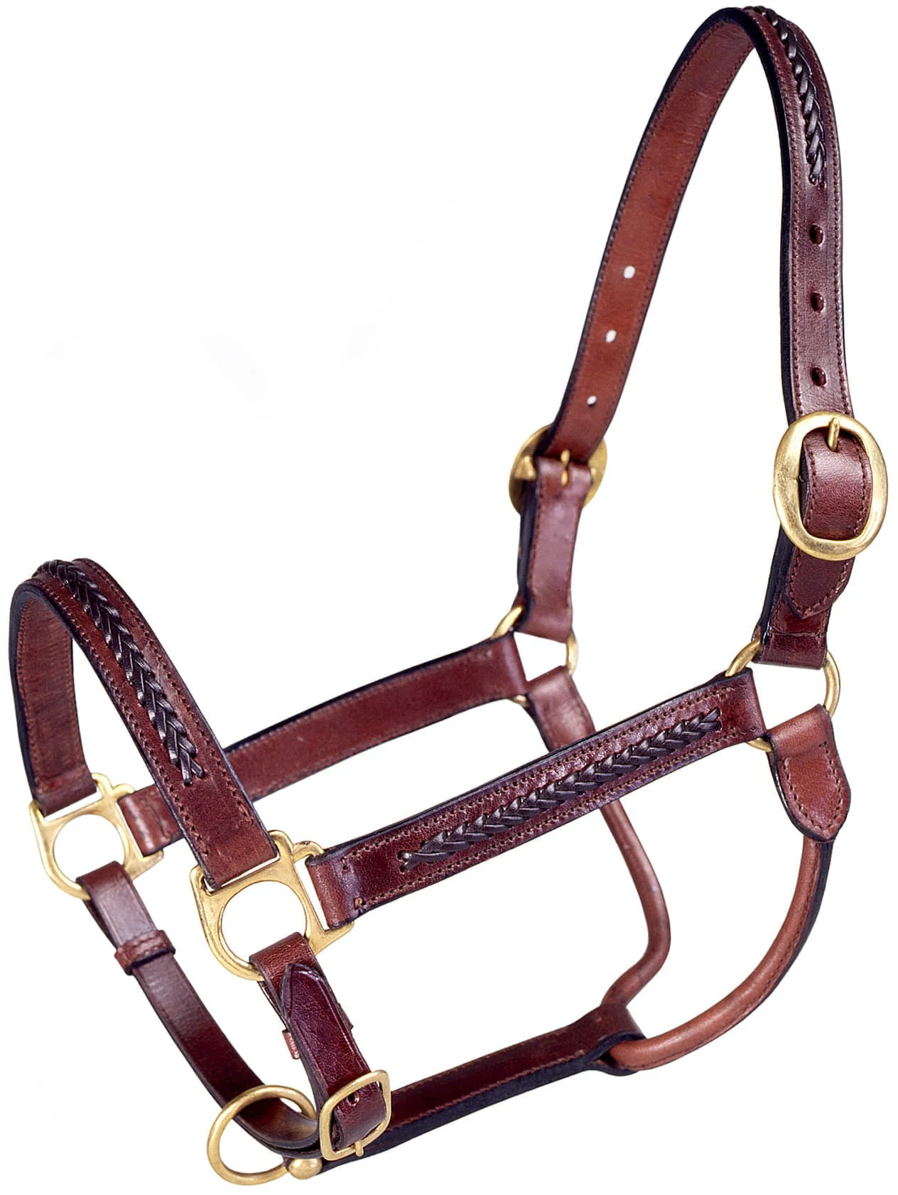 Royal King Braided Leather Halter - Pet's Shop