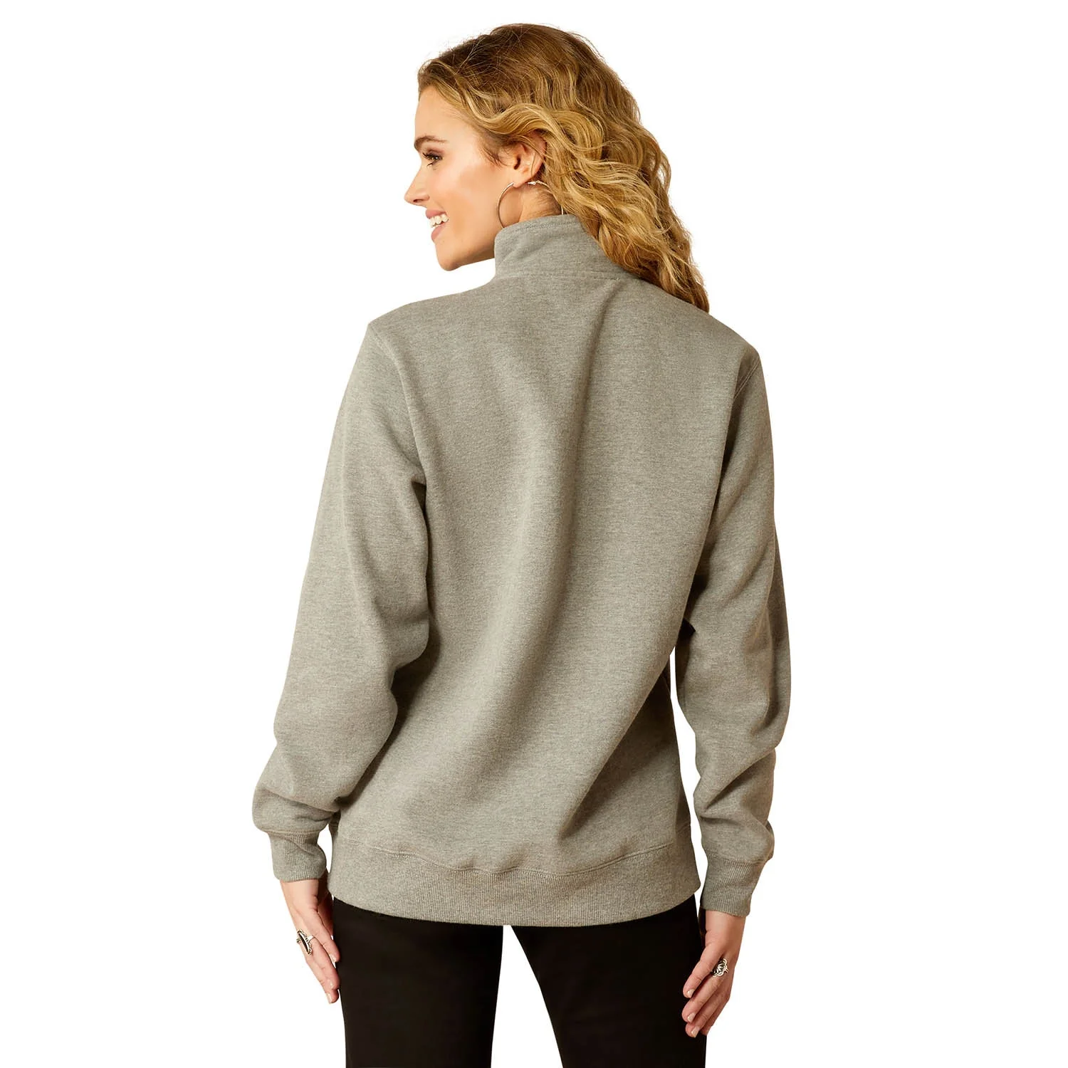 Ariat Women's 1/2 Zip Sweatshirt - Pet's Shop