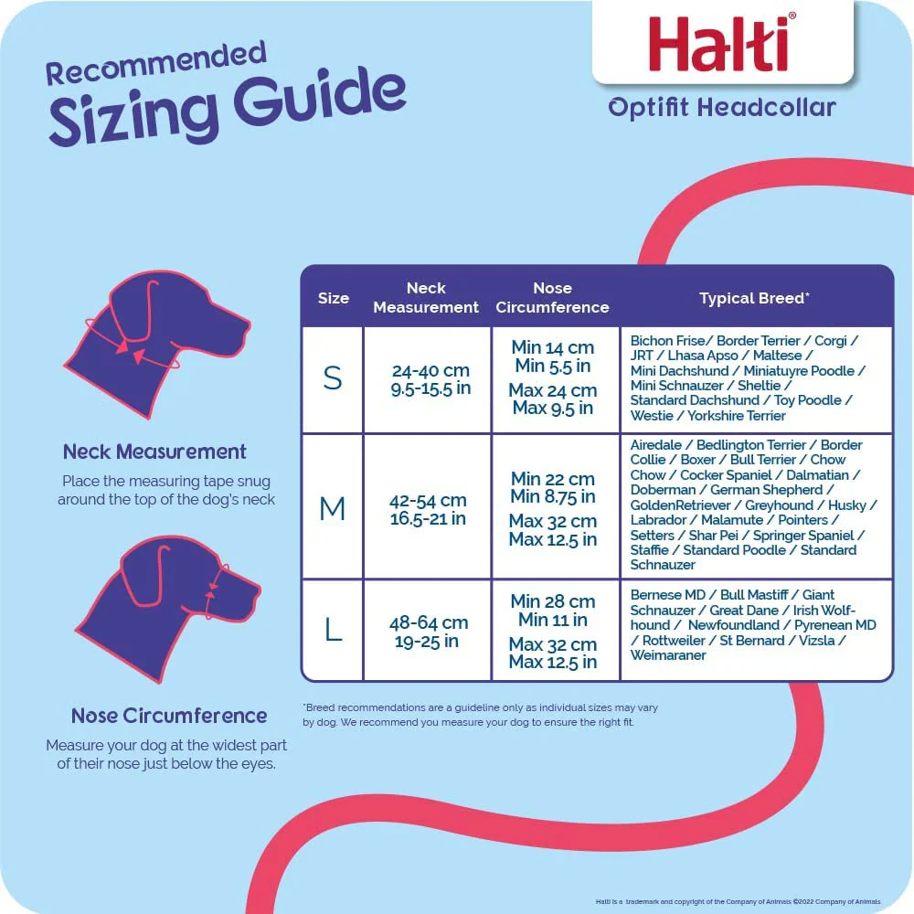 Halti OptiFit Headcollar - Pet's Shop