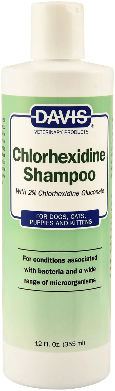 Davis Chlorhexidine (2%) Pet Shampoo for Dogs and Cats - Pet's Shop