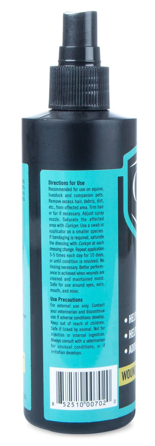Curicyn Original Formula Wound Cleaner Skin Care Spray - Pet's Shop