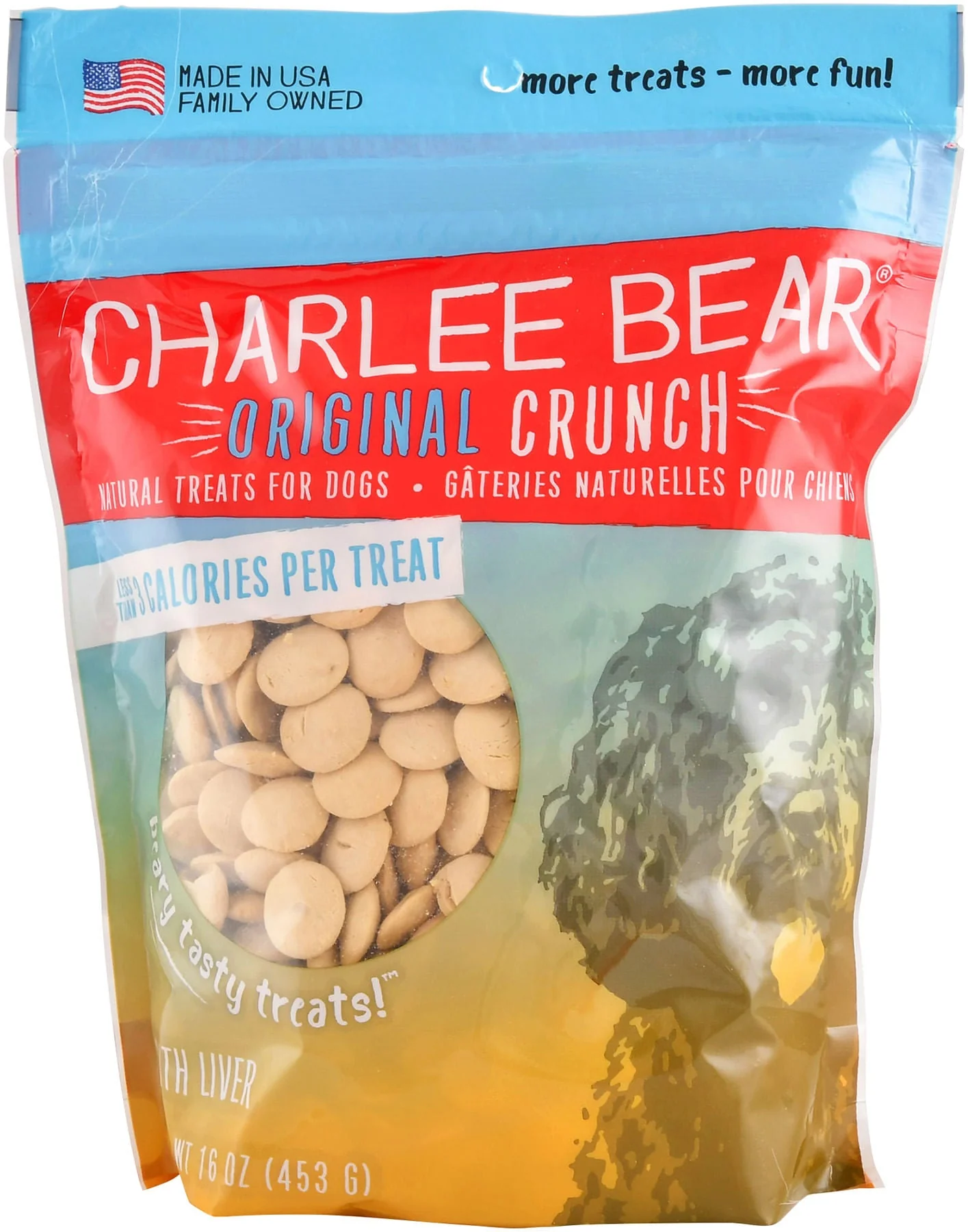 Charlee Bear Dog Treats, 16 oz - Pet's Shop
