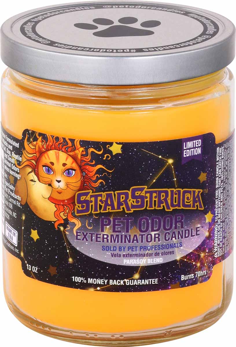 Pet Odor Exterminator Candle, StarStruck, 13 oz - Pet's Shop