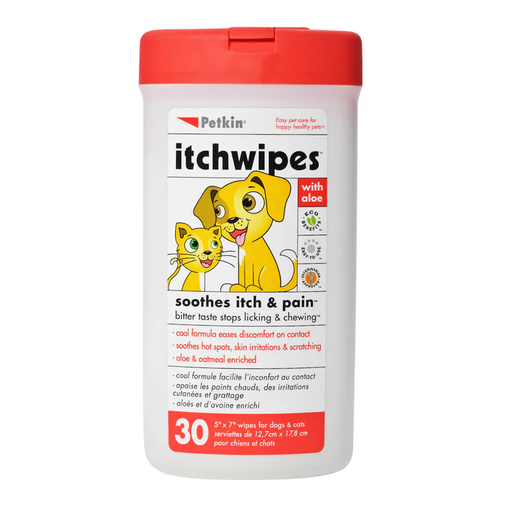 Itch Wipes, 30 ct - Pet's Shop