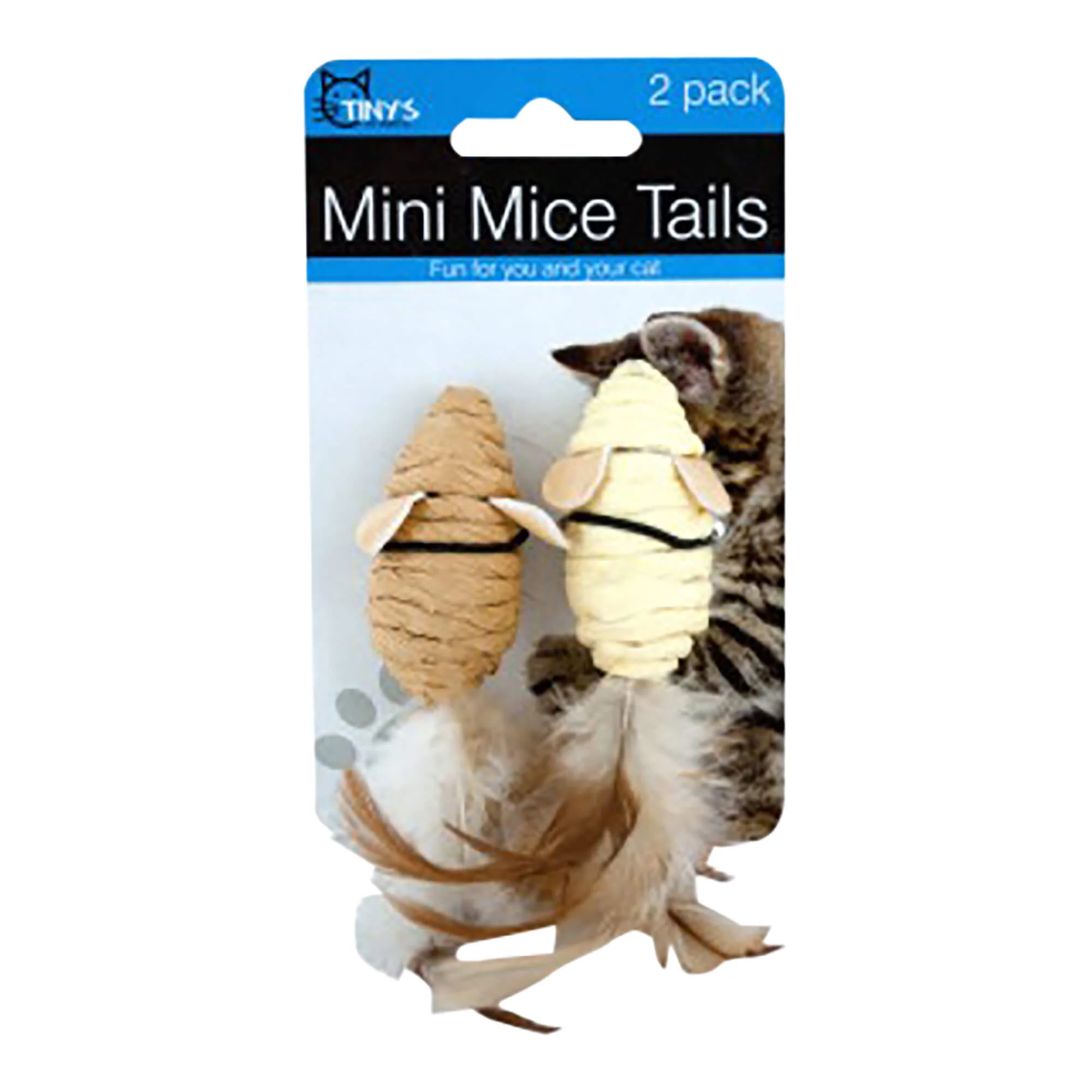 Mini Mice Cat Toys, 2 pk - Pet's Shop