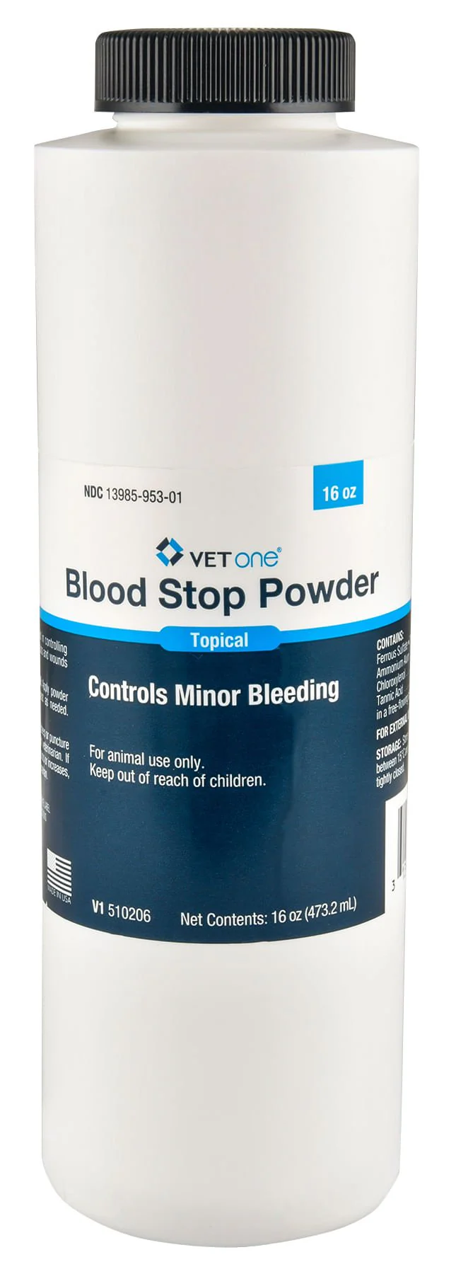 Blood Stop Powder for Animals, 16 oz - Pet's Shop