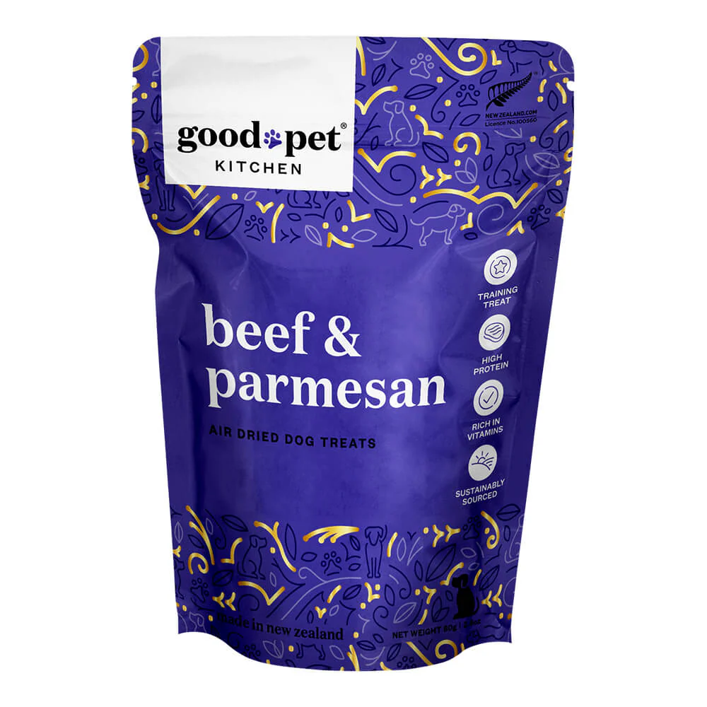 Beef & Parmesan Air Dried Dog Treats, 2.8 oz - Pet's Shop